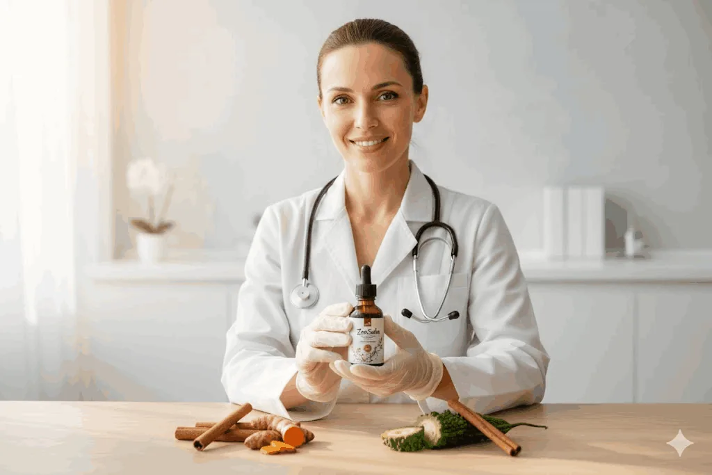 Dr. Sarah Mitchell, Certified Nutrition Specialist and ZenSulin wellness researcher